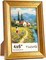 4x6 Picture Frames, Vintage Picture Frames for Wall Mounting or Table Display,Rustic Gold,1 Pack